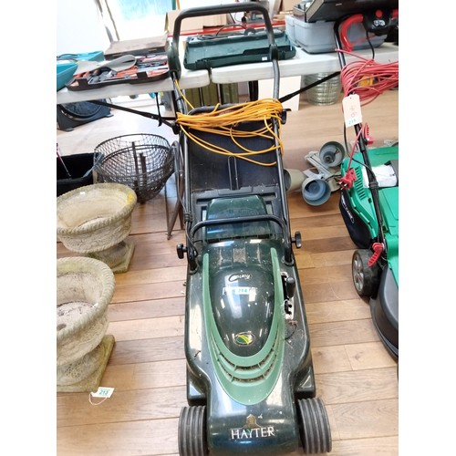 214 - Hayter electric lawn mower