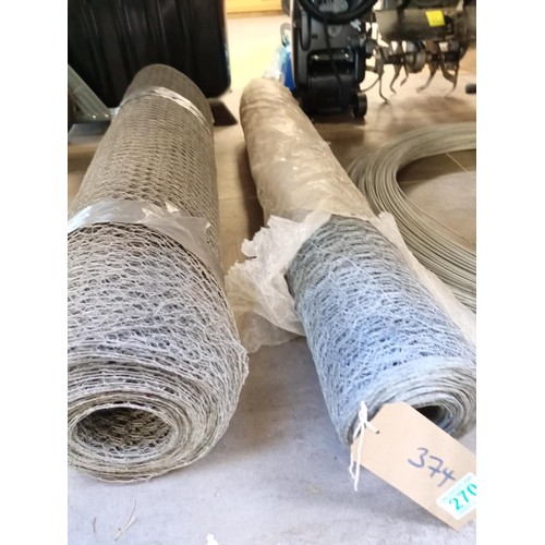 270 - 2 rolls chicken wire