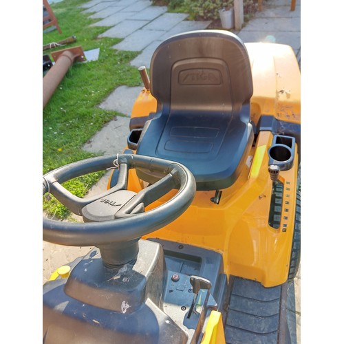 279 - Stiga Estate 3084H ride-on lawn mower, recently serviced