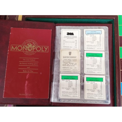 34 - Vintage Monopoly Franklin Mint Edition 1991