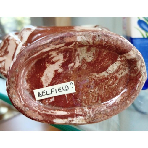 49 - A rare piece of Belfield Pottery