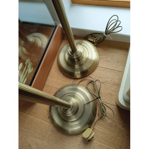 53 - A Pair of Swivel Standard Lamps