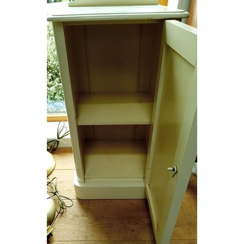 55 - Painted Pot Stand Cupboard