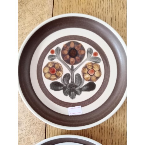 73 - 2 Vintage Denby Mayflower Side Plates