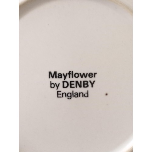 73 - 2 Vintage Denby Mayflower Side Plates