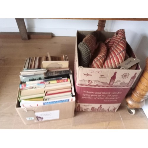 78 - A box of Bags and a Box of Books etc