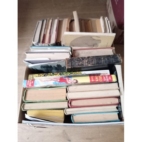 78 - A box of Bags and a Box of Books etc