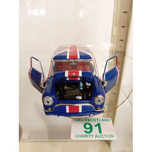 91 - Franklin Mint 1967 Morris Mini Cooper