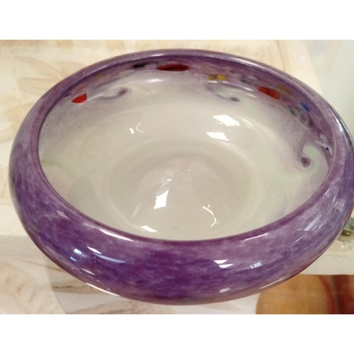 98 - Small Strathern Scottish Glass Bowl