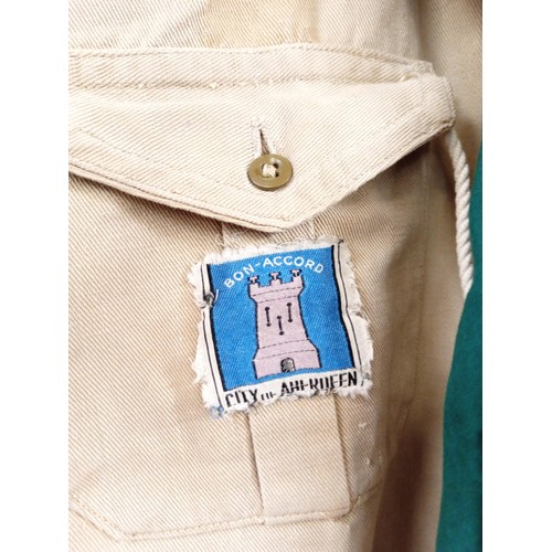 220 - Vintage Scout Shirt by Scoutware Umbro with Vintage Badges