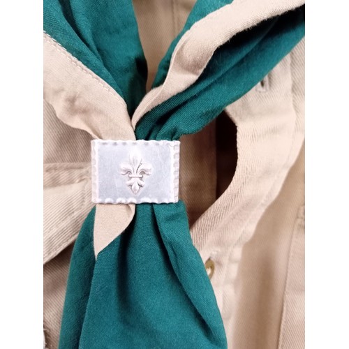 220 - Vintage Scout Shirt by Scoutware Umbro with Vintage Badges