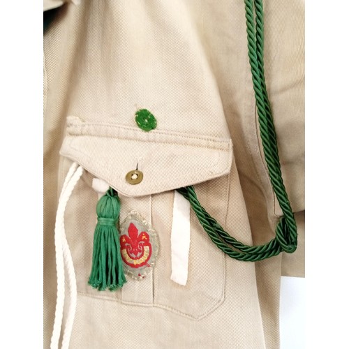 220 - Vintage Scout Shirt by Scoutware Umbro with Vintage Badges