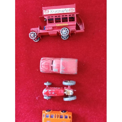 256 - Selection of Minature Van Trains etc