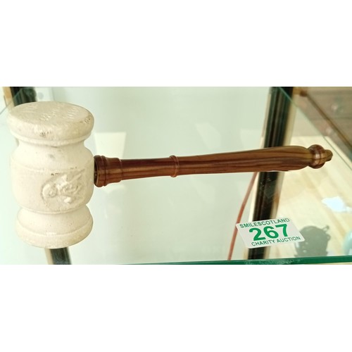 267 - Masonic Gavel Stamp Jeruselem