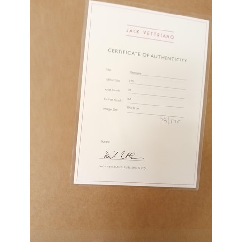 282 - Jack Vettriano Brand New Release Heat Wave 29 of 175 COA Framed