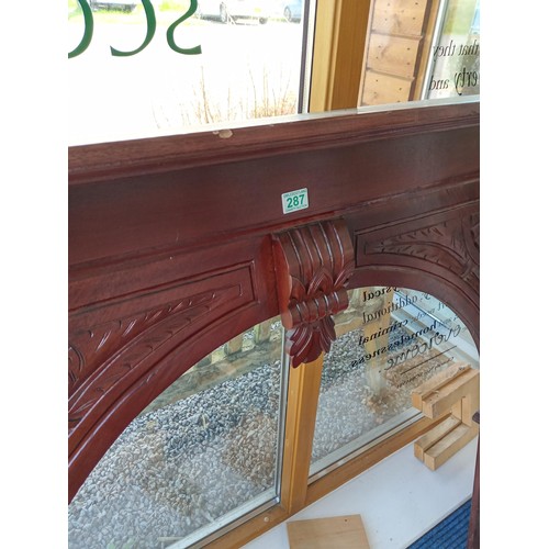 287 - ornate fire surround