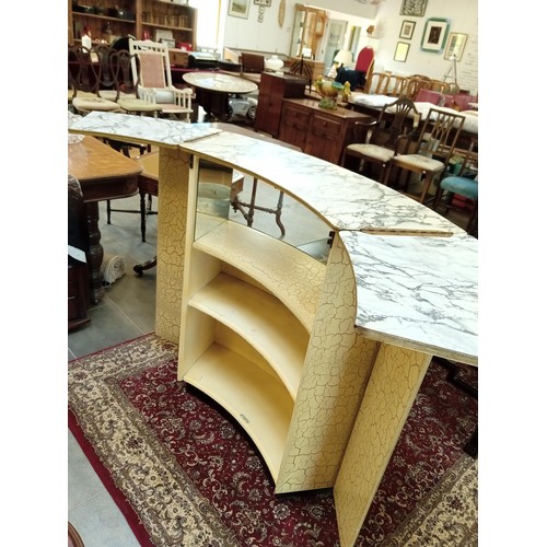 293 - 1970s oriental style home bar