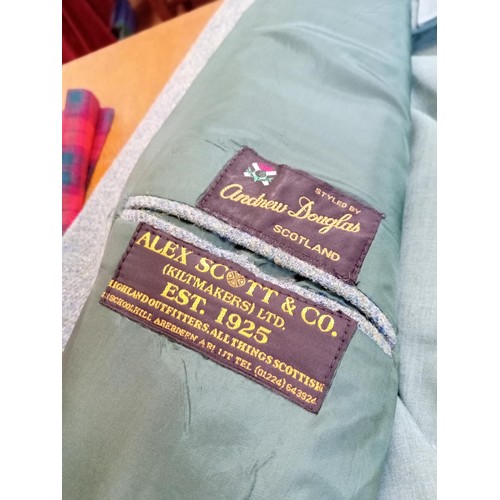 304 - mens dress jacket and kilt, pure new wool