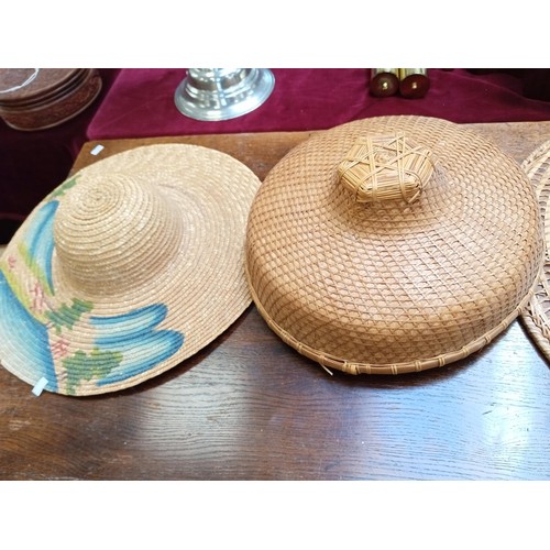316 - four oriental hats