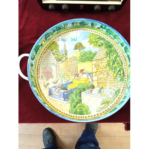 342 - Emma Bridgewater 'a year in the country' tray