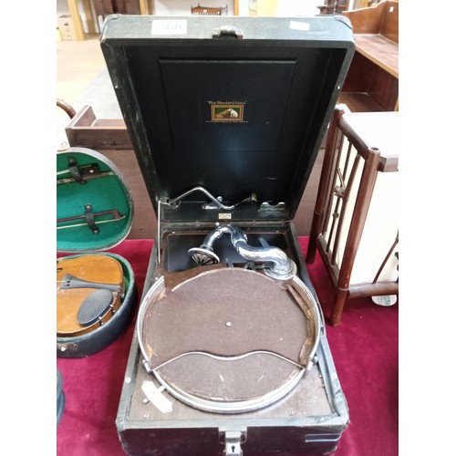 360 - vintage gramophone by Disney Cran, Banchory