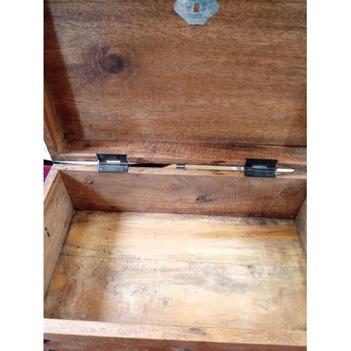 367 - small wooden chest