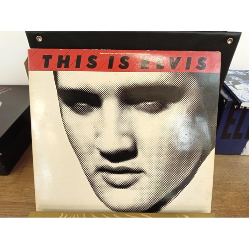 346 - Selection of Elvis LP's