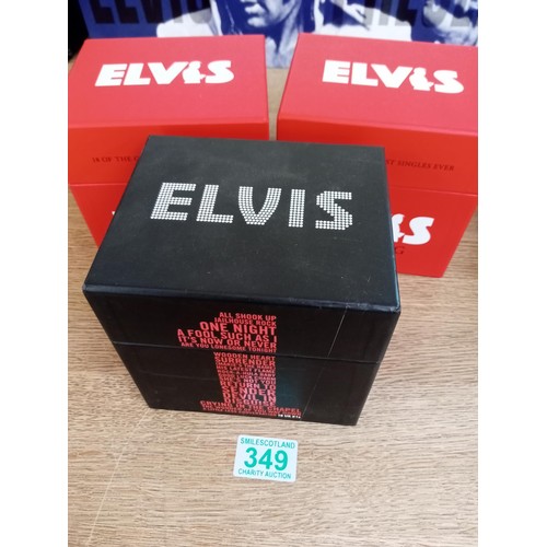 349 - Elvis 18 of the greatest singles ever & 18 UK Number ones CDs