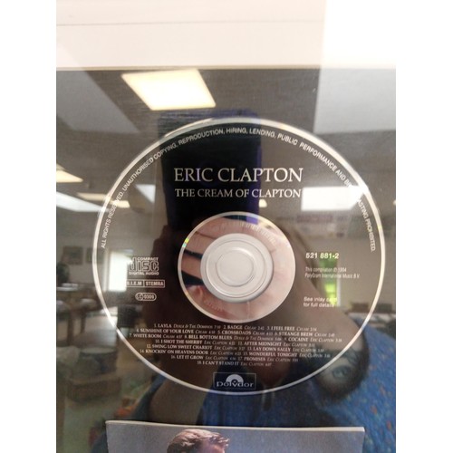 354 - Eric Clapton Signed CD with COA