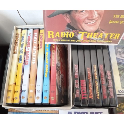 364 - Selection of John Wayne DVDs