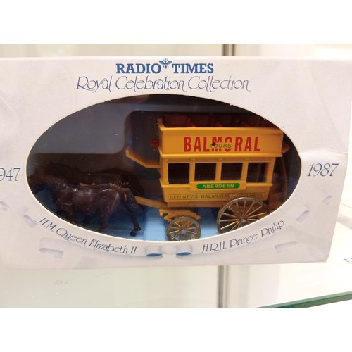 399 - 5x Radio Times Royal Celebration Model Collection