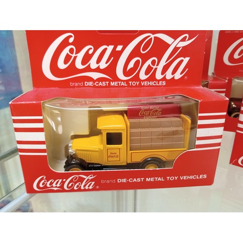 402 - 8 x Coca Cola Diecast Model Vehicles