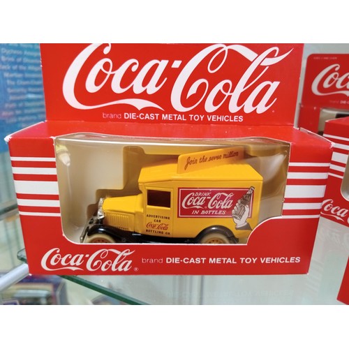 402 - 8 x Coca Cola Diecast Model Vehicles