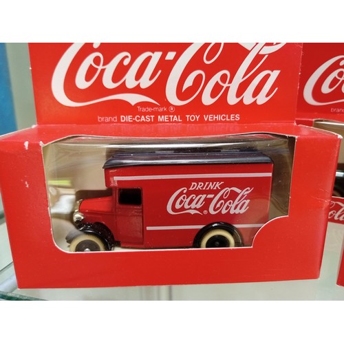 402 - 8 x Coca Cola Diecast Model Vehicles