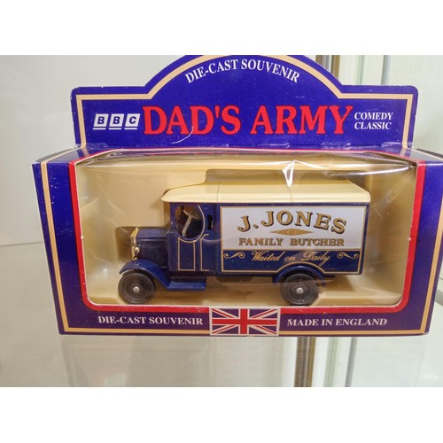 405 - 5 x BBC Dads Army Diecast Model Vehicle Souvenirs