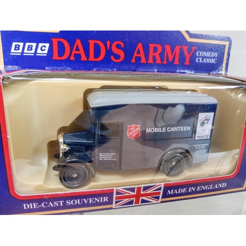 405 - 5 x BBC Dads Army Diecast Model Vehicle Souvenirs