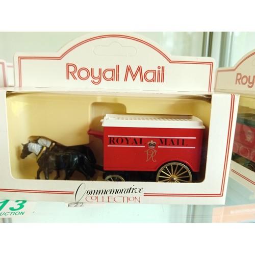 413 - 6 x Diecast Model Royal Mail Commemorative Collection