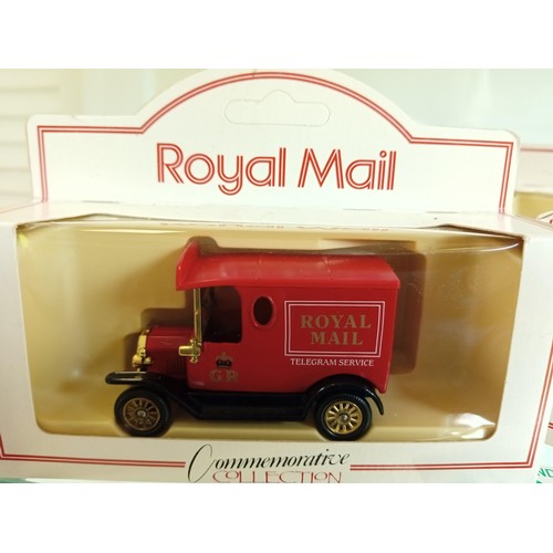 413 - 6 x Diecast Model Royal Mail Commemorative Collection