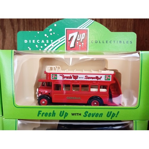 427 - 4 x Pepsi Cola 4 x 7Up Diecast Models