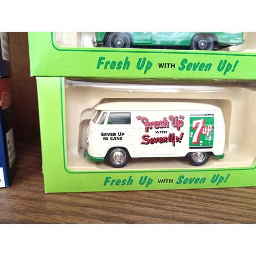 427 - 4 x Pepsi Cola 4 x 7Up Diecast Models