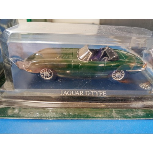 439 - Renault Meganne Sport Jaguar E Type & Penny Farthing Model