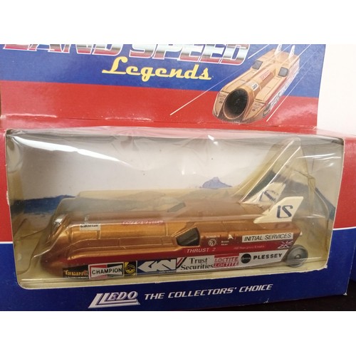 431 - 4 x Land Speed Legend Lledo Collectors Choice