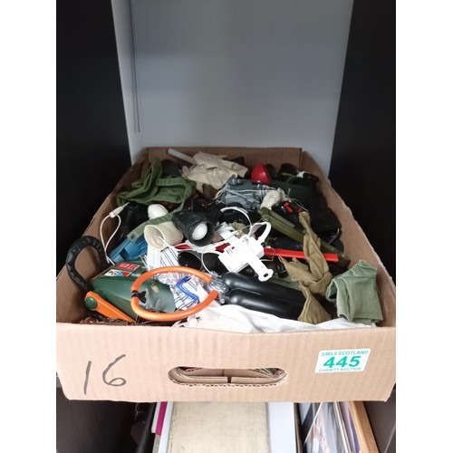 445 - Selection of Mainly Action Men Clothing and Accessories