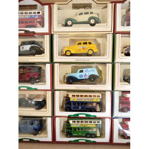 317 - 2 boxes of model cars & buses