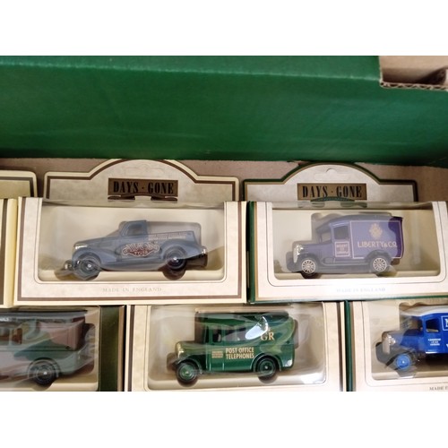 317 - 2 boxes of model cars & buses