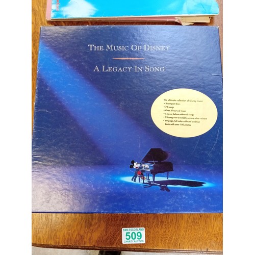 509 - The Music of Disney Legacy and Song CD's