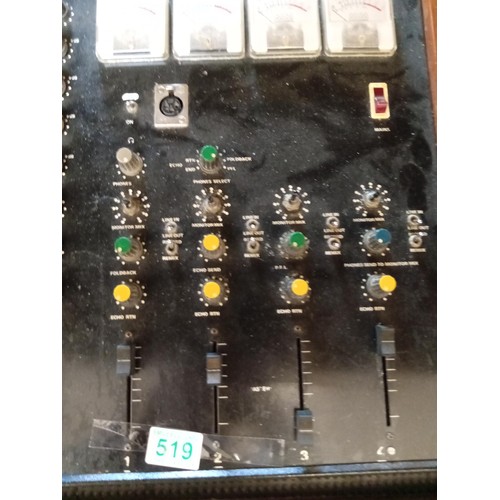 519 - Vintage Mixer for Music