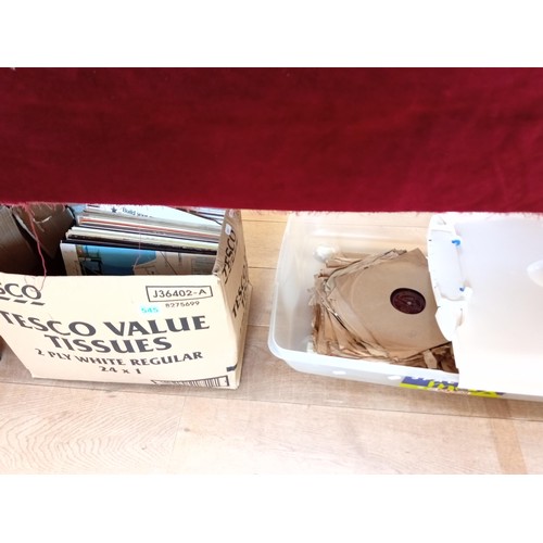 545 - Selection of modern LP's and Vintage ones