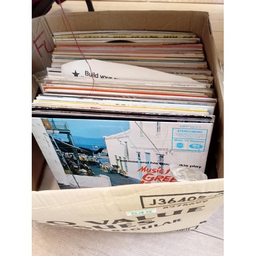 545 - Selection of modern LP's and Vintage ones