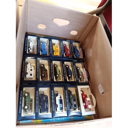 552 - 3 boxes of mainly days gone by model cars